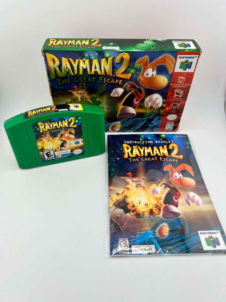 Rayman 2 The Great Escape Nintendo 64 N64