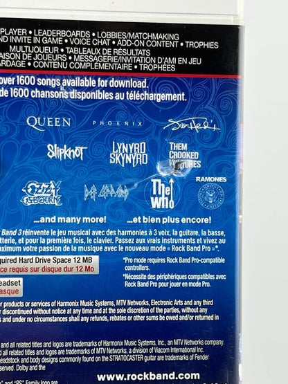 Rock Band 3 Playstation 3 PS3