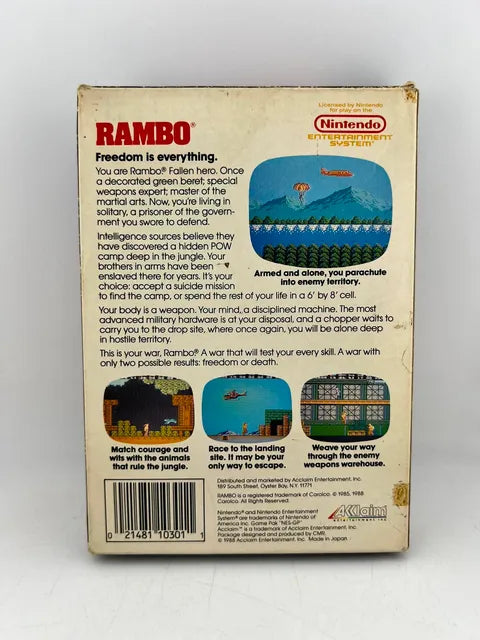 Rambo Nintendo NES