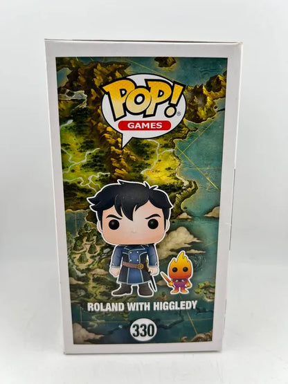 Funko POP Games Roland with Higgledy #330