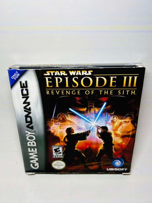 STAR WARS EPISODE III 3 REVENGE OF THE SITH EN BOITE GAME BOY ADVANCE GBA - jeux video game-x