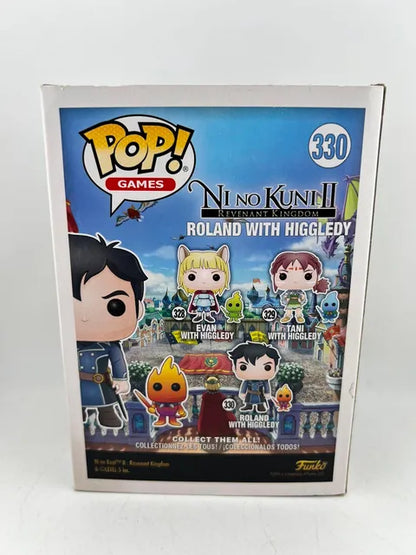Funko POP Games Roland with Higgledy #330