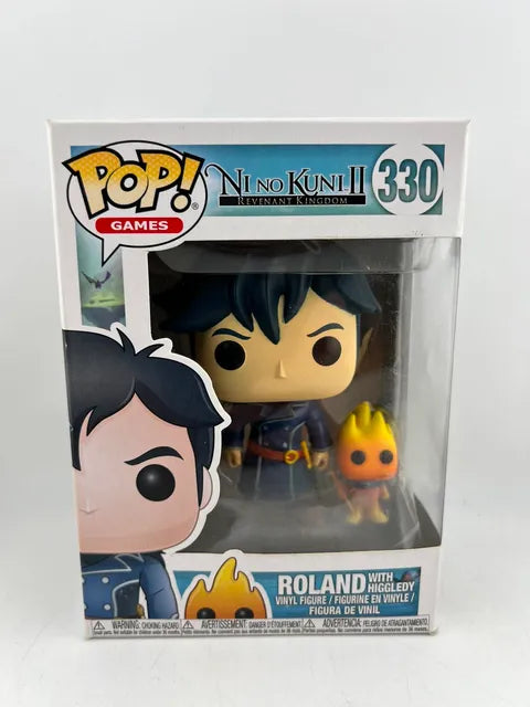 Funko POP Games Roland with Higgledy #330
