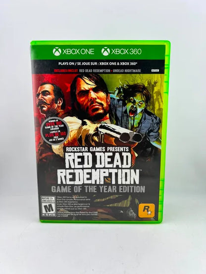 Red Dead Redemption Game of the Year Xbox 360 X360 / Xbox One Xone