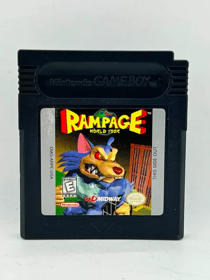 Rampage World Tour Game Boy Color GBC