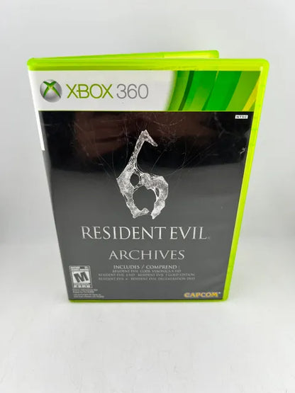 Resident Evil 6 Archives Xbox 360 X360