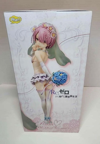 Figurine Phat! Re:Zero - Starting Life in Another World - PVC Statue 1/7 REM RAM Wedding Phat