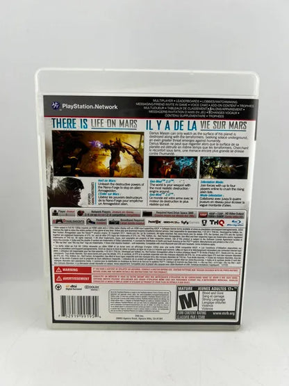 Red Faction Armageddon Playstation 3 PS3