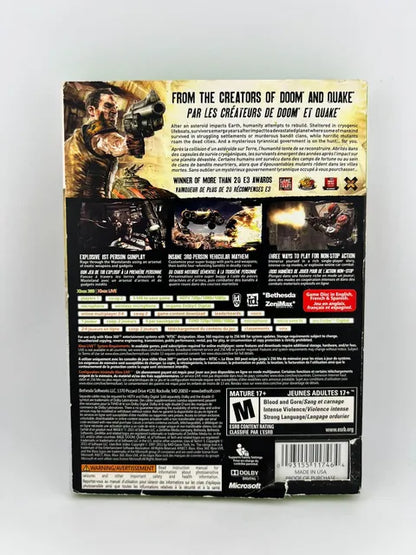 Rage Anarchy Edition Xbox 360 X360
