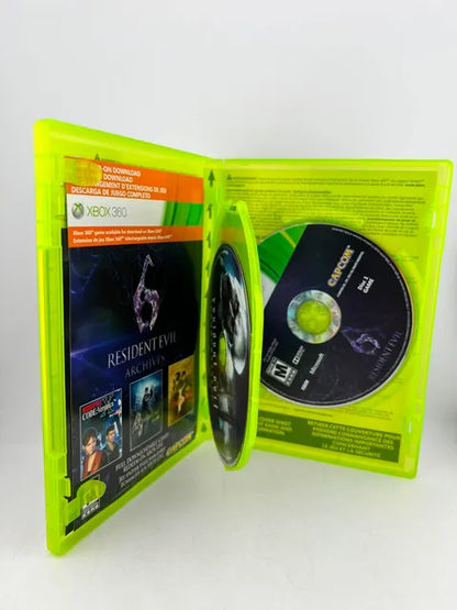 Resident Evil 6 Archives Xbox 360 X360