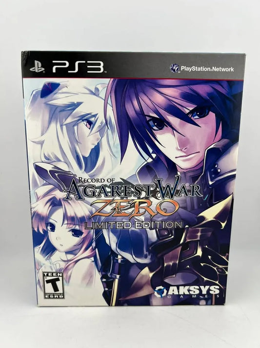 Record of Agarest War Zero Limited Edition Playstation 3 PS3