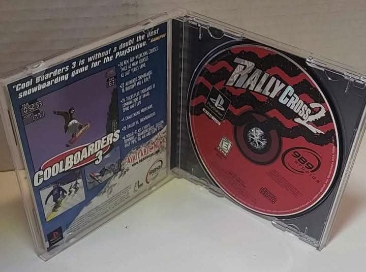 Rally Cross 2 Playstation PS1 989 Studios