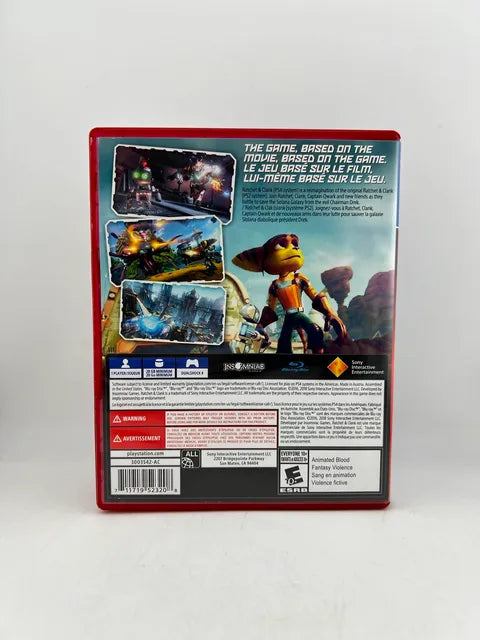 Ratchet et Clank PlayStation Hits PlayStation 4 PS4