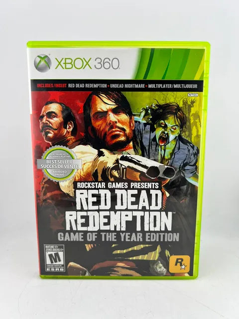 Red Dead Redemption Game of the Year Xbox 360 X360