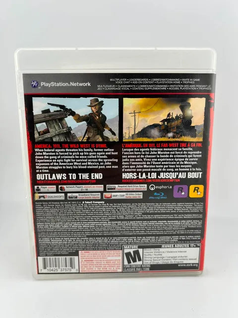 Red Dead Redemption Playstation 3 PS3