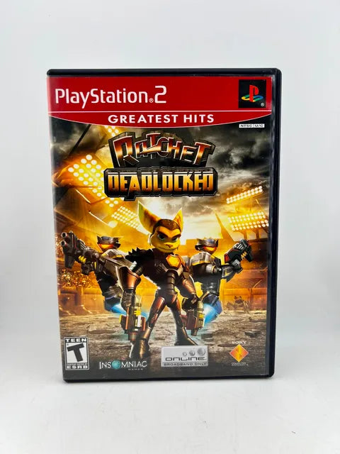 Ratchet Deadlocked Greatest Hits Playstation 2 PS2