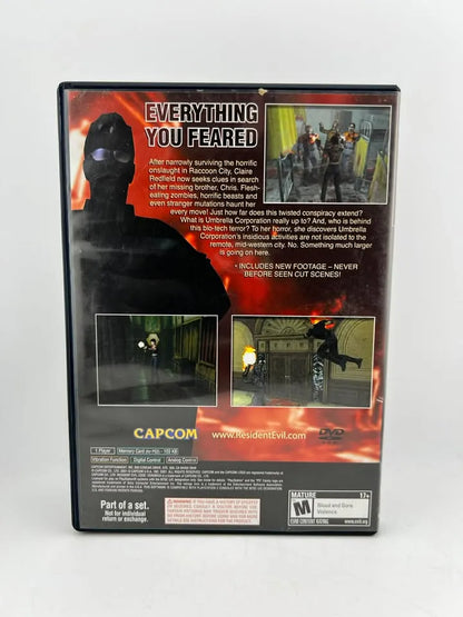 Resident Evil Code Veronica X Playstation 2 PS2