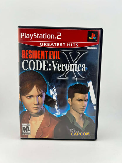 Resident Evil Code Veronica X Greatest Hits Playstation 2 PS2