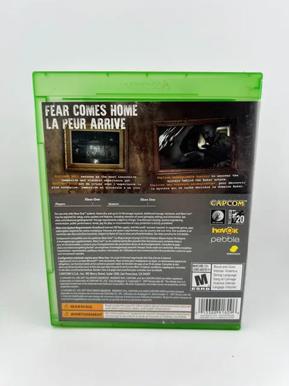 Resident Evil 7 Biohazard Xbox One XONE