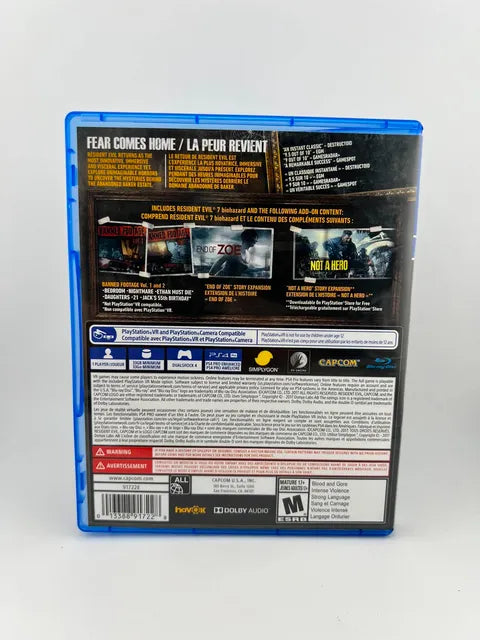 Resident Evil 7 Biohazard Gold Edition Playstation 4 PS4