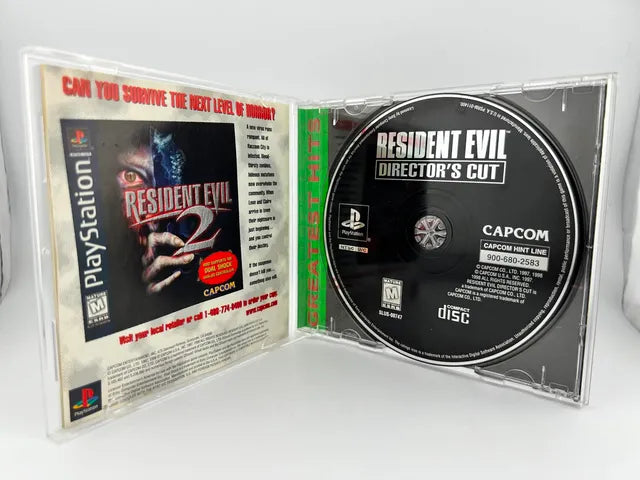 Resident Evil Director's Cut Greatest Hits Playstation PS1