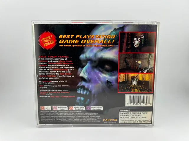 Resident Evil Director's Cut Greatest Hits Playstation PS1