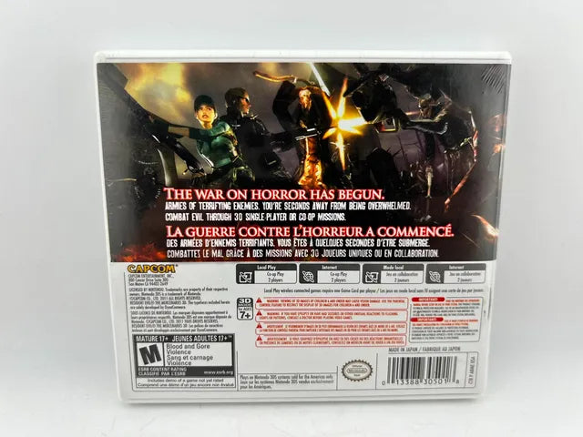 Resident Evil: The Mercenaries 3D Nintendo 3DS
