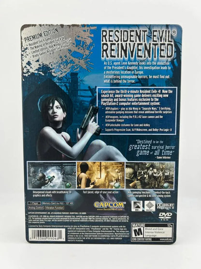 Resident Evil 4 Premium Edition Boitier En Métal steelbook