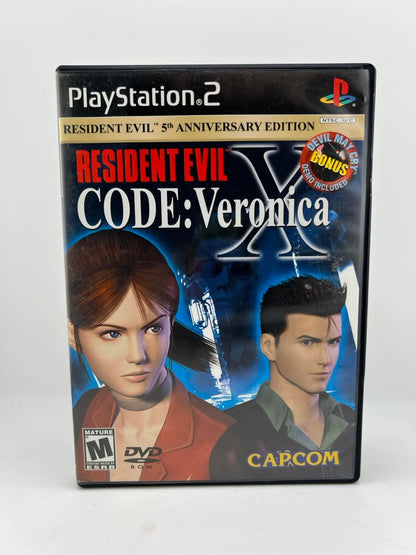 Resident Evil Code Veronica X Anniversary Edition Playstation 2 PS2