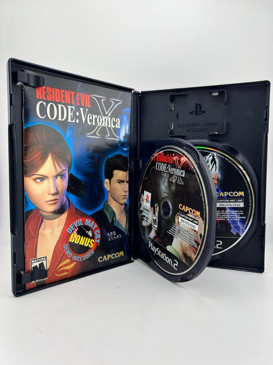Resident Evil Code Veronica X Anniversary Edition Playstation 2 PS2