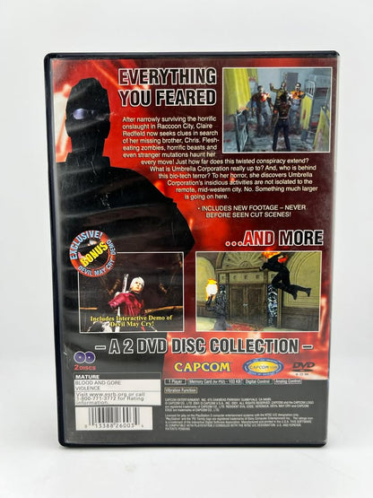 Resident Evil Code Veronica X Anniversary Edition Playstation 2 PS2