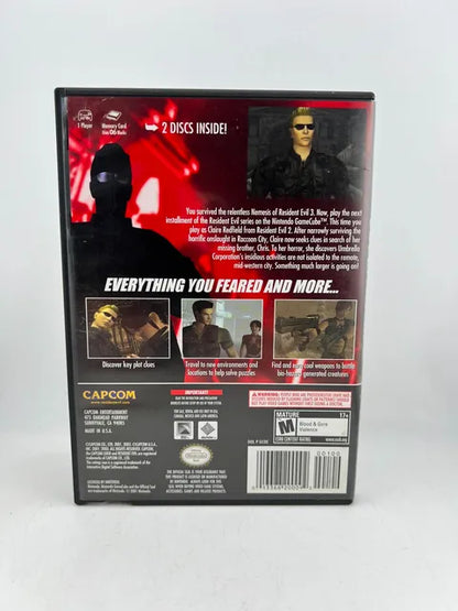 Resident Evil Code Veronica X Nintendo Gamecube NGC