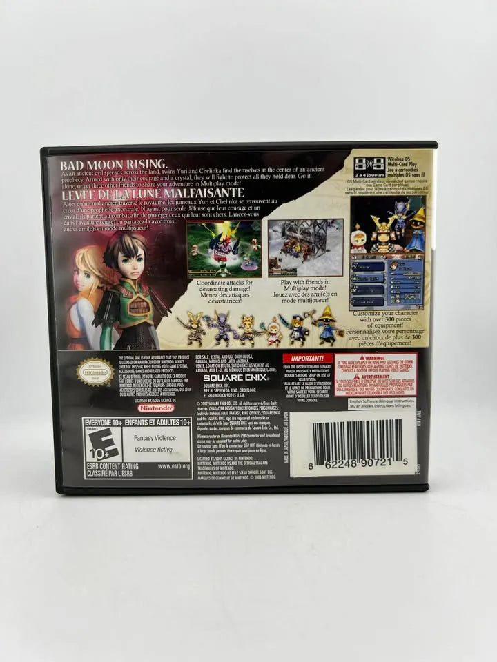 Final Fantasy Crystal Chronicles Ring of Fates Nintendo DS