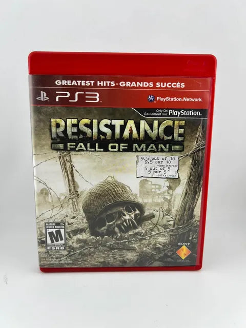 Resistance Fall of Man Greatest Hits Not For Resale Playstation 3 PS3