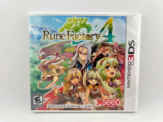 Rune Factory 4 Nintendo 3DS