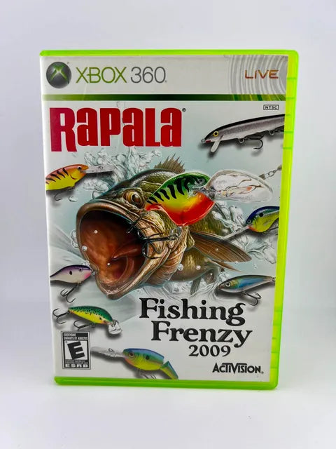 Rapala Fishing Frenzy 2009 Xbox 360 X360