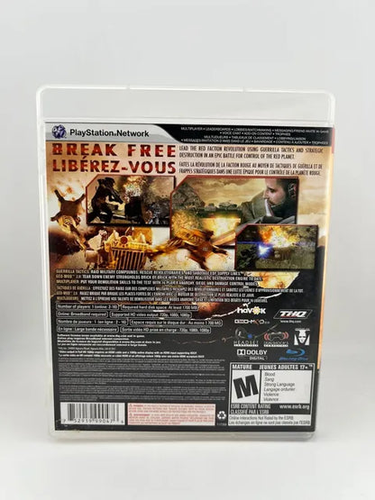 Red Faction Guerrilla Playstation 3 PS3