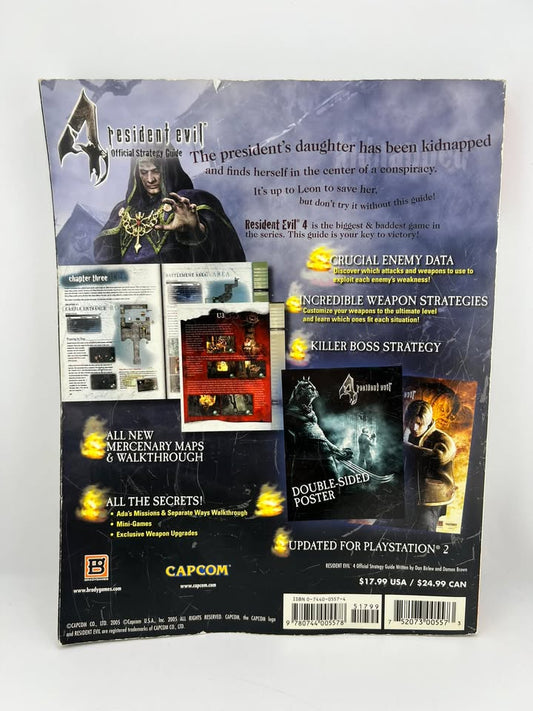 Resident Evil 4 Bradygames PS2 Strategy Guide