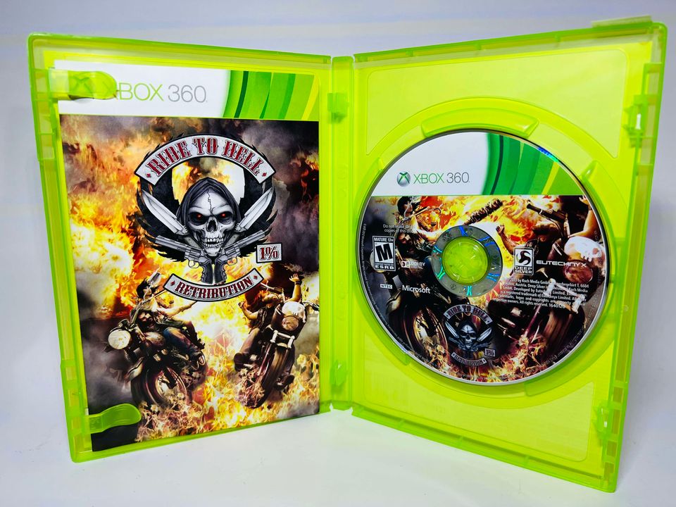 RIDE TO HELL: RETRIBUTION XBOX 360 X360 - jeux video game-x