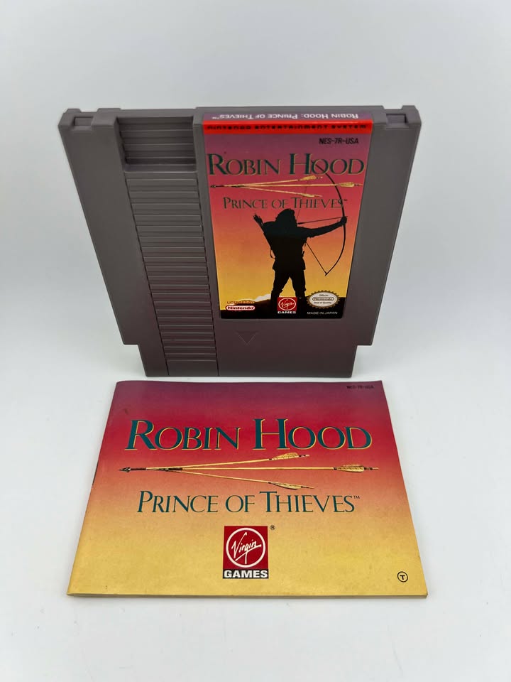 Robin Hood Prince of Thieves Nintendo NES
