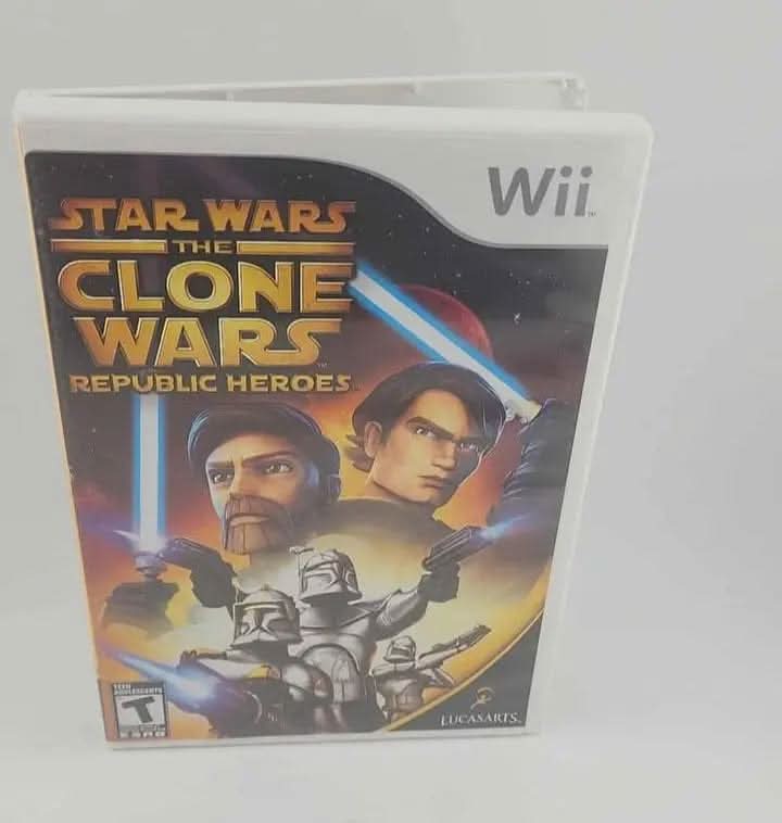 Star Wars Clone Wars: Republic Heroes Nintendo Wii lucasarts