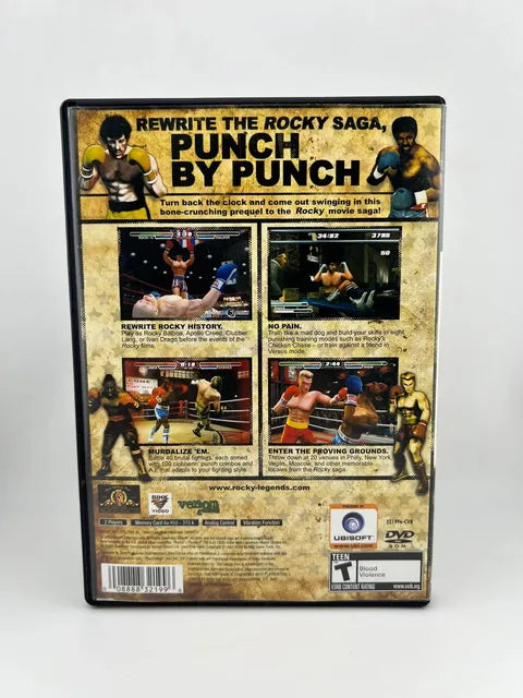 Rocky Legends Playstation 2 Ps2