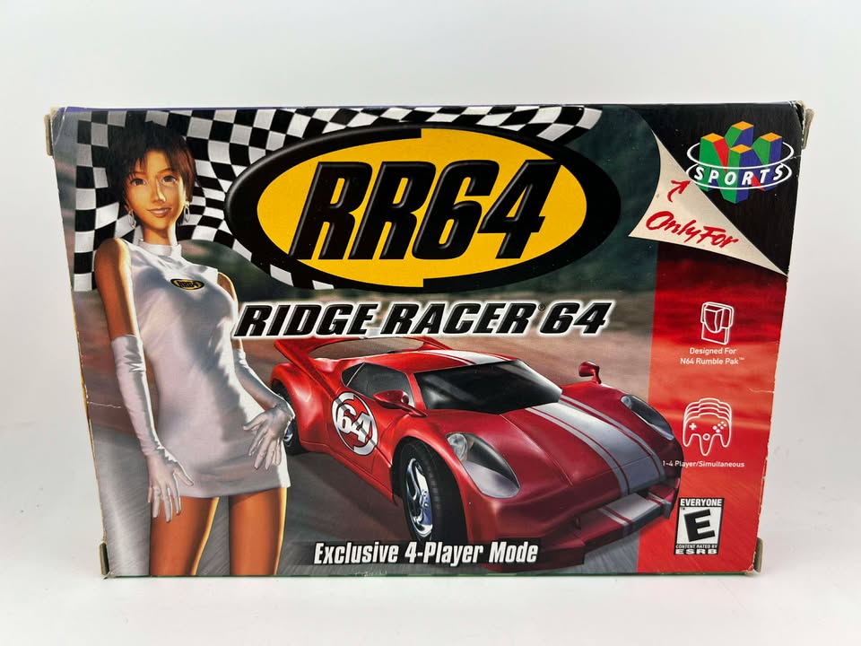 RIDGE RACER 64 EN CAJA PARA NINTENDO 64 N64