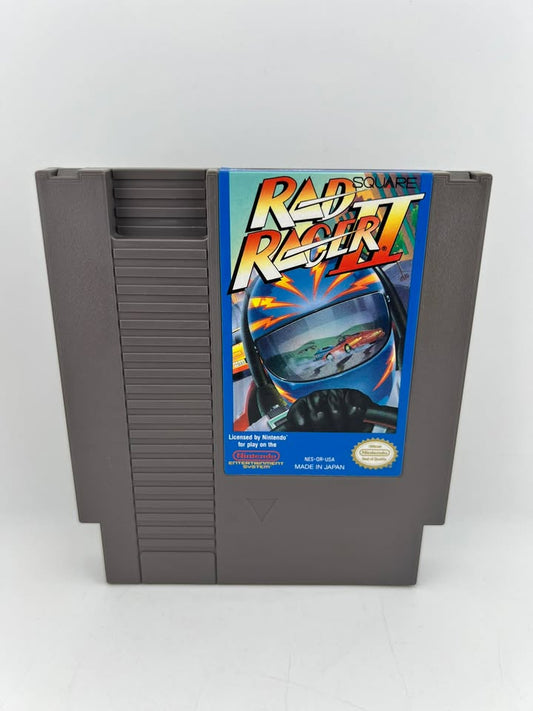 Rad Racer II 2 Nintendo NES