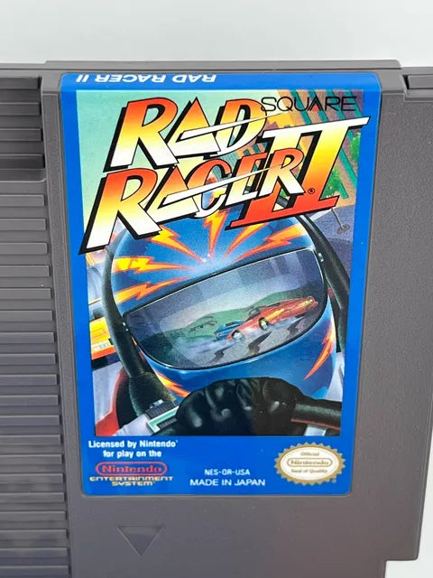 Rad Racer II 2 Nintendo Nes