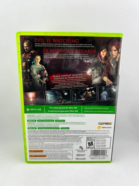 Resident Evil Revelations 2 Xbox 360 X360