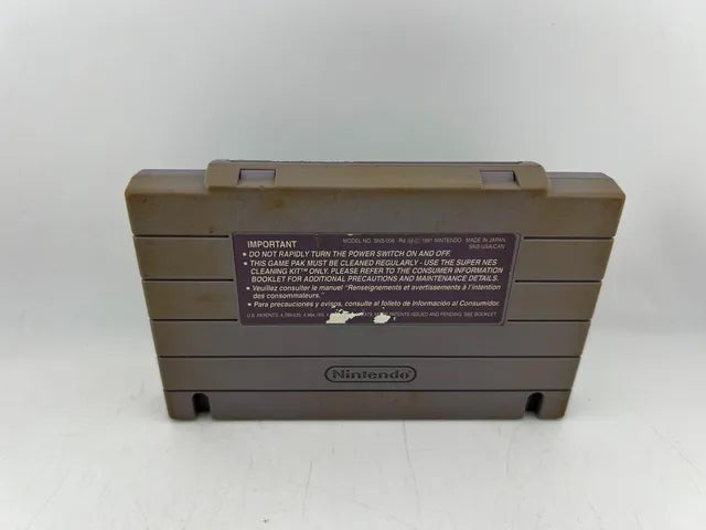 Road Runner's Death Valley Rally Super Nintendo Snes