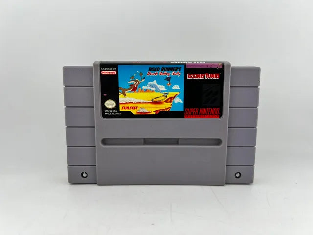 Road Runner's Death Valley Rally Super Nintendo Snes