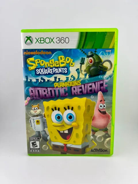 SpongeBob SquarePants: Plankton's Robotic Revenge Xbox 360 X360