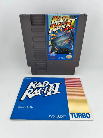 Rad Racer II 2 Nintendo Nes
